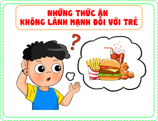 Những thức không lành mạnh đối với trẻ