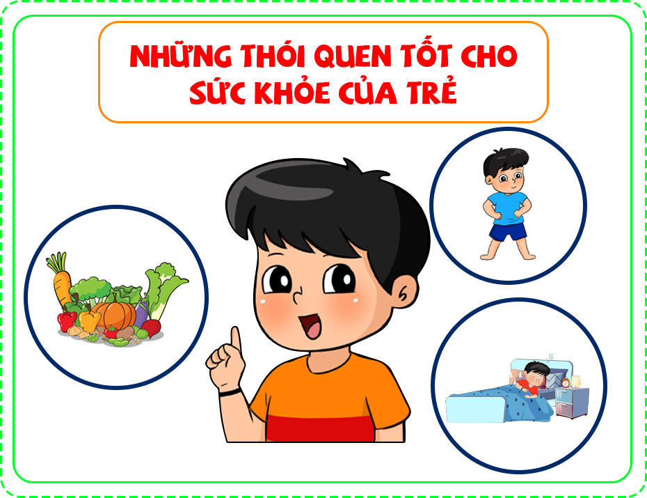 Những thói quen tốt cho sức khỏe của trẻ
